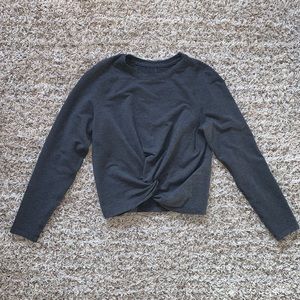 Lululemon crop top sweatshirt